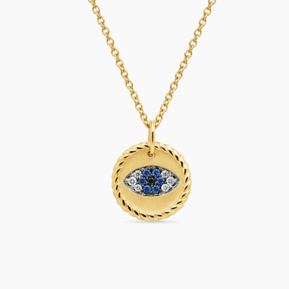 David Yurman Evil Eye Necklace